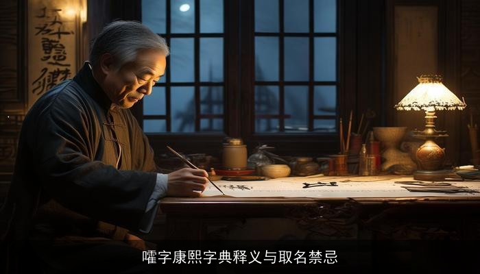 嚯字康熙字典释义与取名禁忌