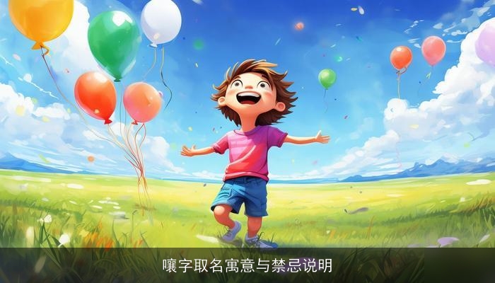 嚷字取名寓意与禁忌说明