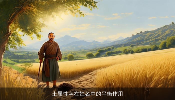土属性字在姓名中的平衡作用