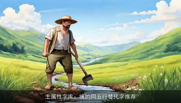 土属性字库：堍的同五行替代字推荐