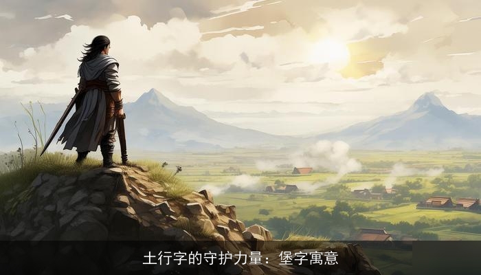 土行字的守护力量：堡字寓意
