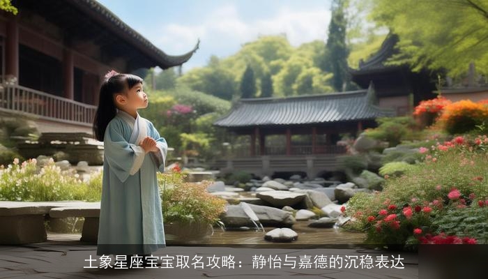 土象星座宝宝取名攻略：静怡与嘉德的沉稳表达