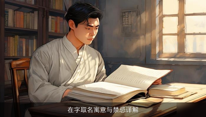 在字取名寓意与禁忌详解