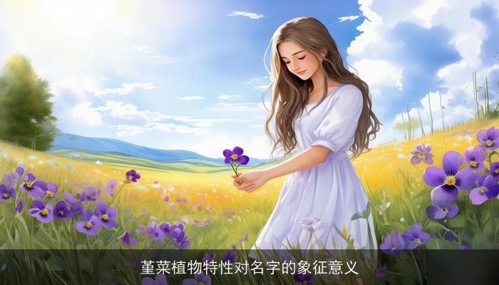 堇菜植物特性对名字的象征意义