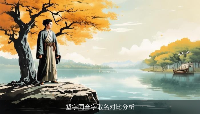 堑字同音字取名对比分析