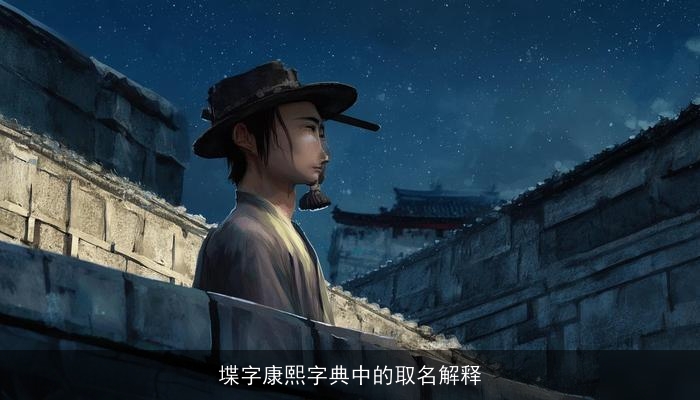 堞字康熙字典中的取名解释