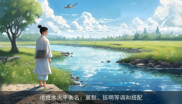 堵姓水火平衡名：展默、铄明等调和搭配