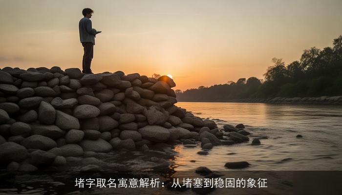 堵字取名寓意解析：从堵塞到稳固的象征
