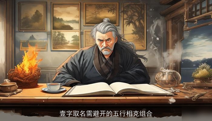 壹字取名需避开的五行相克组合