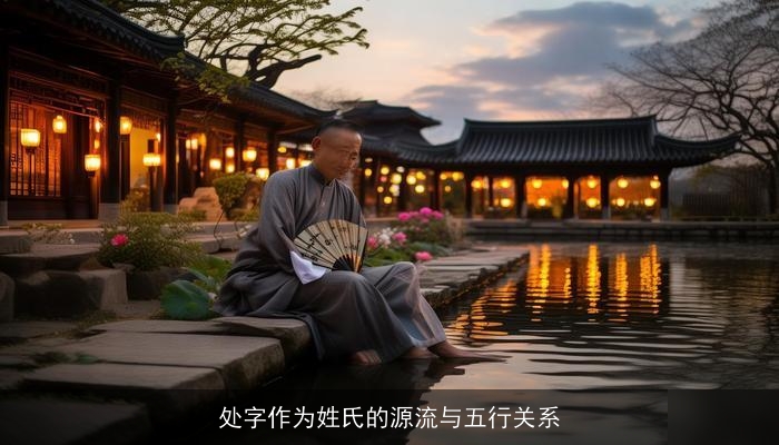 处字作为姓氏的源流与五行关系