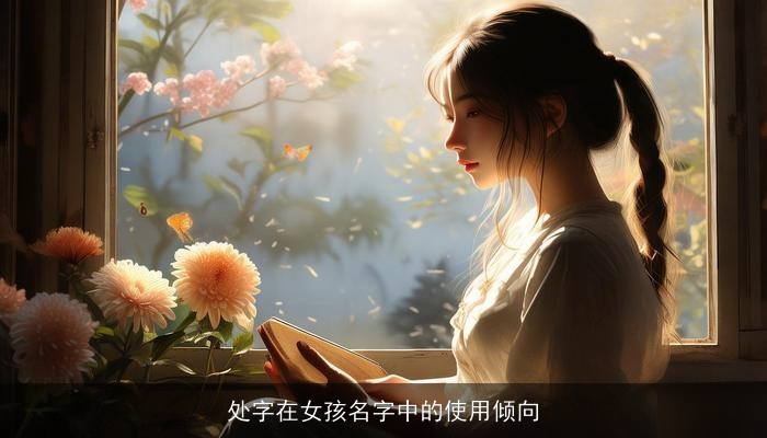 处字在女孩名字中的使用倾向