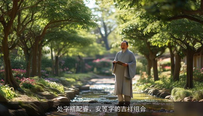 处字搭配睿、安等字的吉祥组合