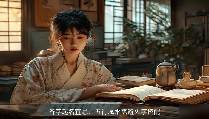 备字起名宜忌：五行属水需避火字搭配