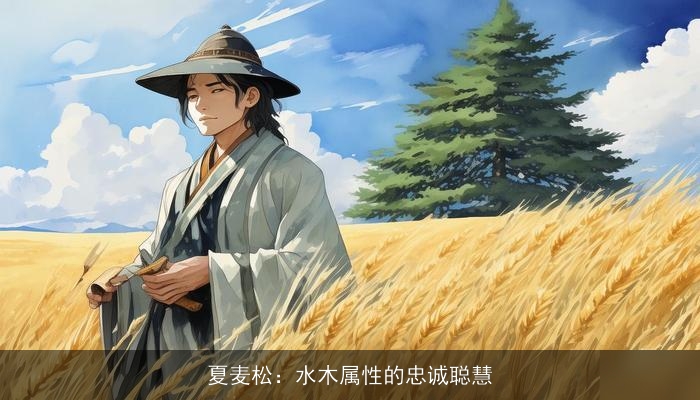 夏麦松：水木属性的忠诚聪慧
