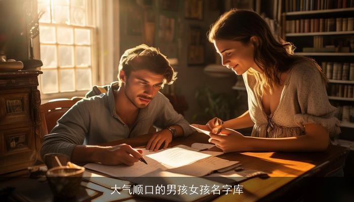 大气顺口的男孩女孩名字库