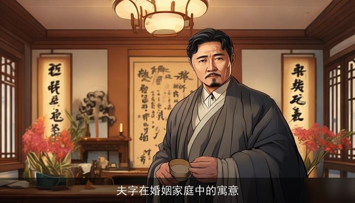 夫字在婚姻家庭中的寓意