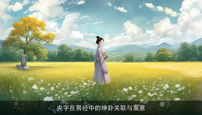 央字在易经中的坤卦关联与寓意