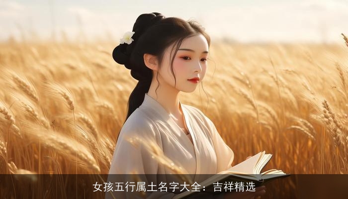 女孩五行属土名字大全：吉祥精选