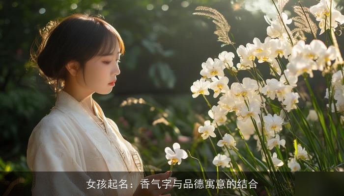 女孩起名：香气字与品德寓意的结合
