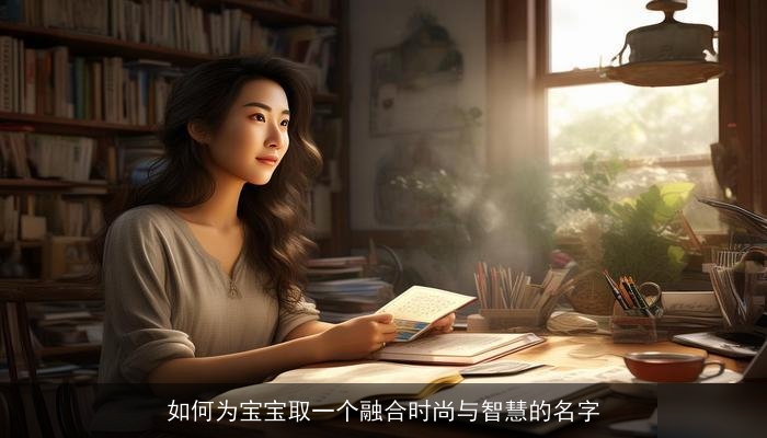 如何为宝宝取一个融合时尚与智慧的名字