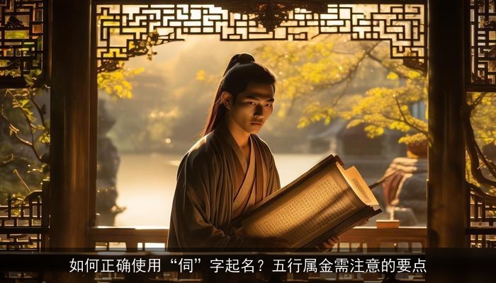 如何正确使用“伺”字起名？五行属金需注意的要点