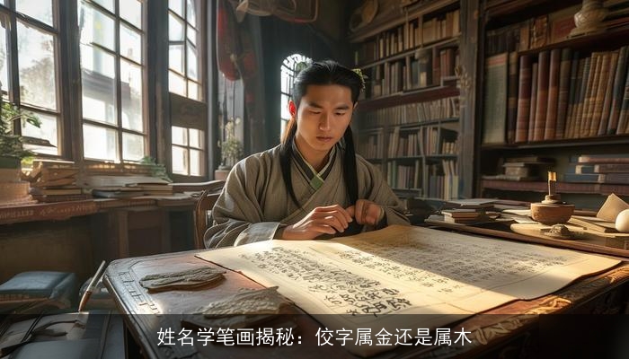 姓名学笔画揭秘：佼字属金还是属木