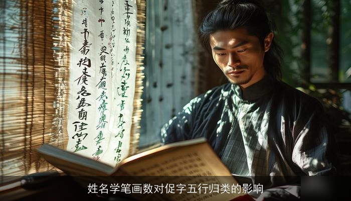 姓名学笔画数对促字五行归类的影响