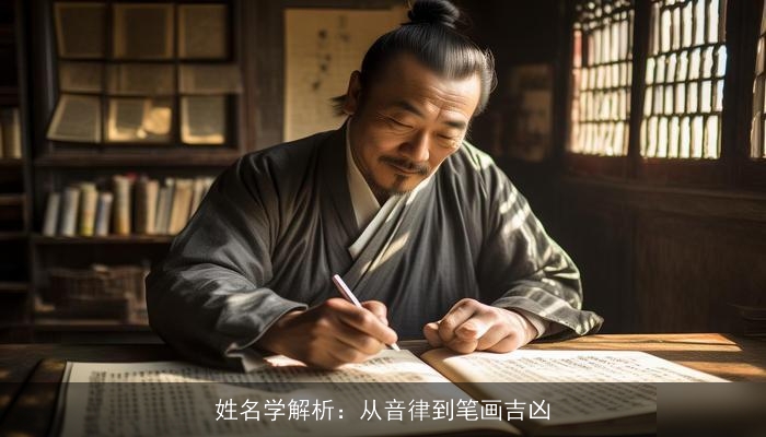 姓名学解析：从音律到笔画吉凶