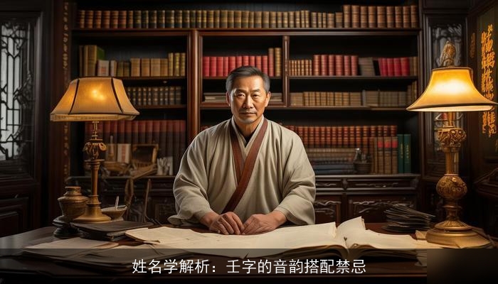 姓名学解析：壬字的音韵搭配禁忌