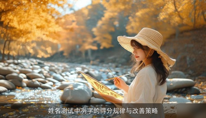 姓名测试中冽字的得分规律与改善策略