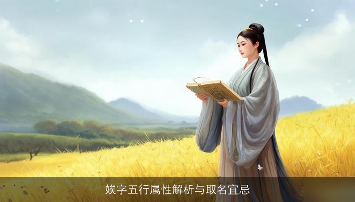 娭字五行属性解析与取名宜忌