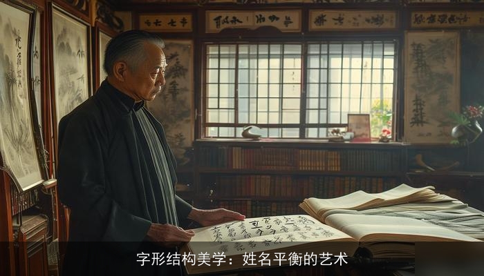 字形结构美学：姓名平衡的艺术