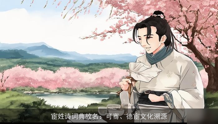 宦姓诗词典故名：可骞、德宦文化溯源