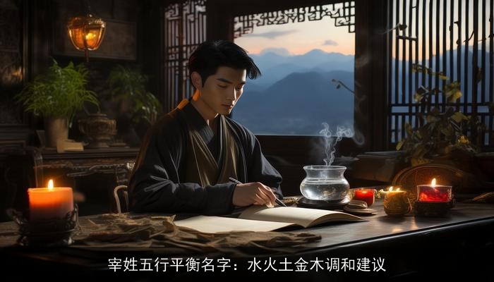 宰姓五行平衡名字：水火土金木调和建议