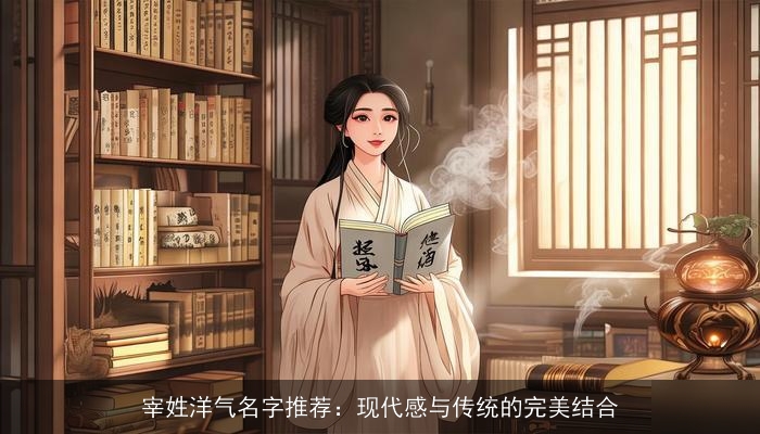 宰姓洋气名字推荐：现代感与传统的完美结合