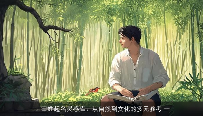 宰姓起名灵感库：从自然到文化的多元参考