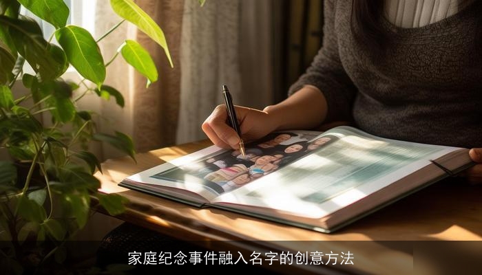 家庭纪念事件融入名字的创意方法