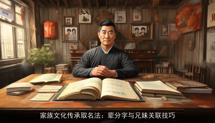 家族文化传承取名法：辈分字与兄妹关联技巧