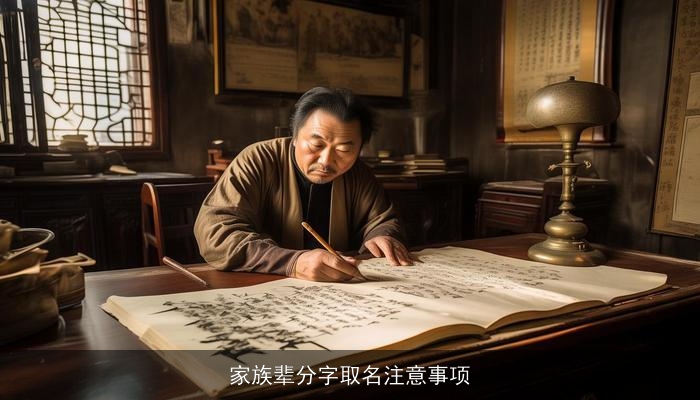 家族辈分字取名注意事项
