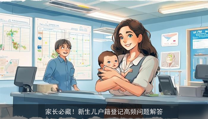 家长必藏！新生儿户籍登记高频问题解答