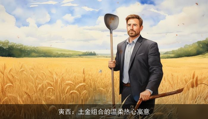 寅西：土金组合的温柔热心寓意