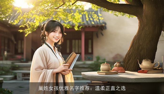 巢姓女孩优雅名字推荐：温柔正直之选