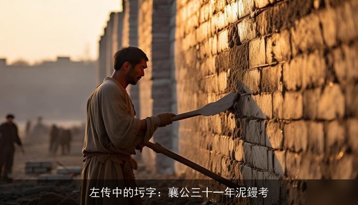 左传中的圬字：襄公三十一年泥鏝考