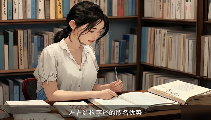 左右结构字形的取名优势