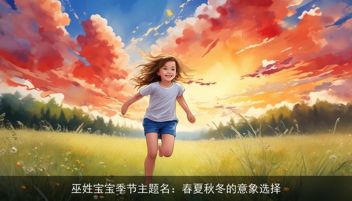 巫姓宝宝季节主题名：春夏秋冬的意象选择