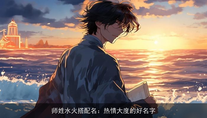 师姓水火搭配名：热情大度的好名字