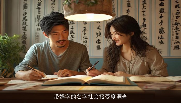 带妈字的名字社会接受度调查