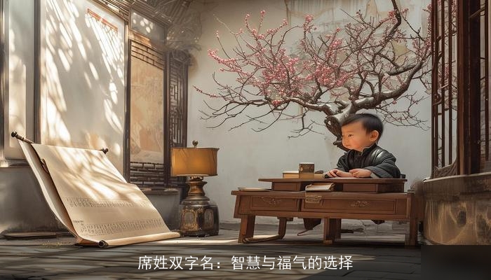 席姓双字名：智慧与福气的选择