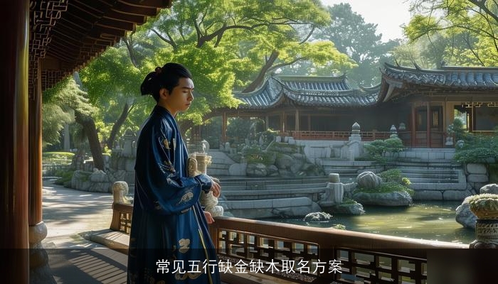 常见五行缺金缺木取名方案