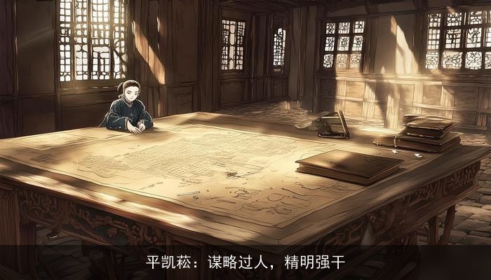 平凯菘：谋略过人，精明强干